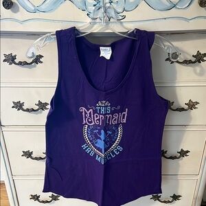 Purple Mermaid Graphic Tank